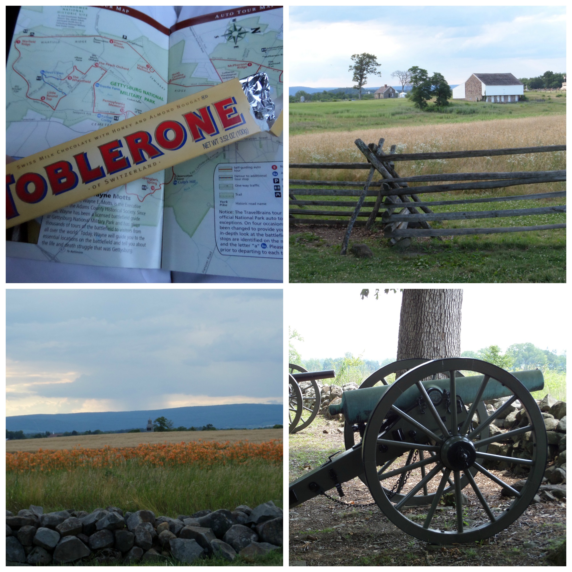 Auto Tour Detour Map - Gettysburg National Military Park (U.S. National  Park Service)
